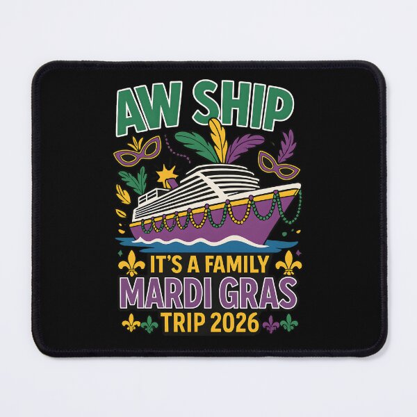 Item preview, Aw Ship It's a Family Mardi Gras Trip 2026 Cruise designed and sold by haitrieuic96.