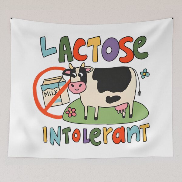 Item preview, Lactose Intolerant Funny Sarcastic Meme designed and sold by DinoDesign02.