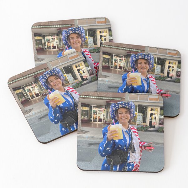 Item preview, Girl holding drink during rodeo designed and sold by BuyLarge.