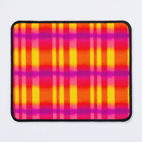 Item preview, Neon Ombre Plaid Gradient Pattern designed and sold by bubblegoth.