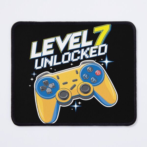 Item preview, Level 7 Year Old Unlocked 7th Birthday Boy Video Gamer Kids designed and sold by joyouartArt.