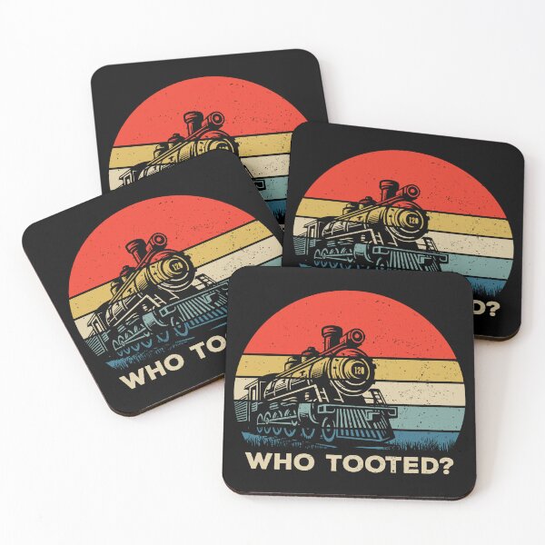 Item preview, Who Tooted - Funny Train Railroad Lover designed and sold by kalyaidriza.