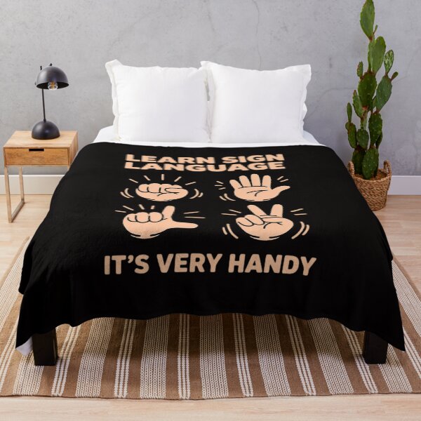 Item preview, Learn Sign Language It's Very Handy - Deaf Gift designed and sold by HesterFoley.