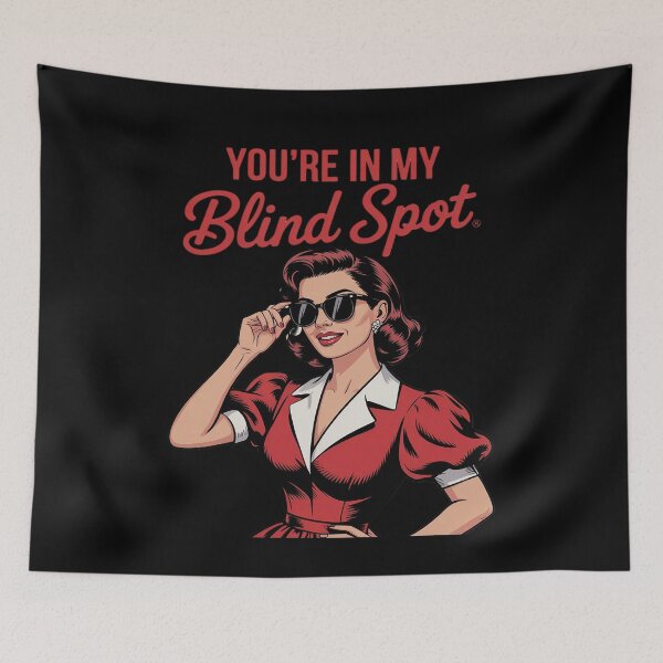 Item preview, Blindness Visually Impaired Braille You're In My Blind Spot designed and sold by FluoroWave.