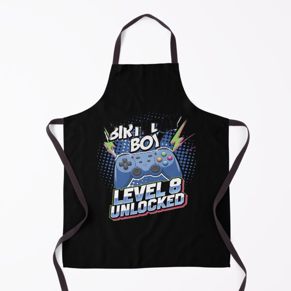 Item preview, Level 8 Unlocked Video Game 8th Birthday Gamer Boys designed and sold by joyouartArt.