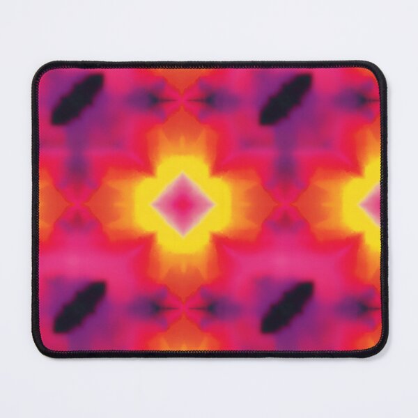 Item preview, Hot Pink Kaleidoscope Inkblot Glow Pattern designed and sold by bubblegoth.