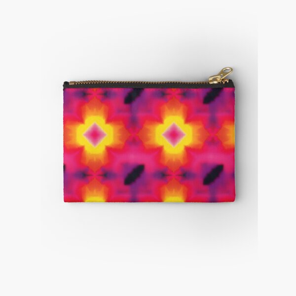 Item preview, Hot Pink Kaleidoscope Inkblot Glow Pattern designed and sold by bubblegoth.