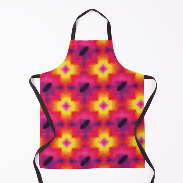 Item preview, Hot Pink Kaleidoscope Inkblot Glow Pattern designed and sold by bubblegoth.
