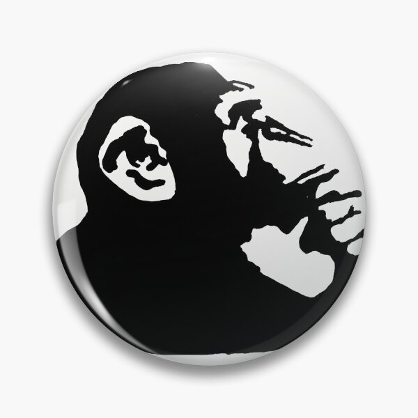 Item preview, Chimpanzee In Deep Thoughts  designed and sold by Chad's Fresh Art.