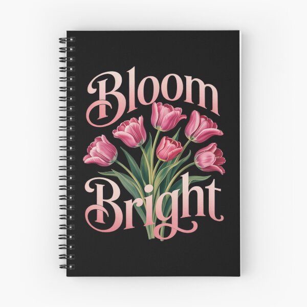 Item preview, Bloom Bright Pink Tulip Floral Statement designed and sold by Voidbinder.