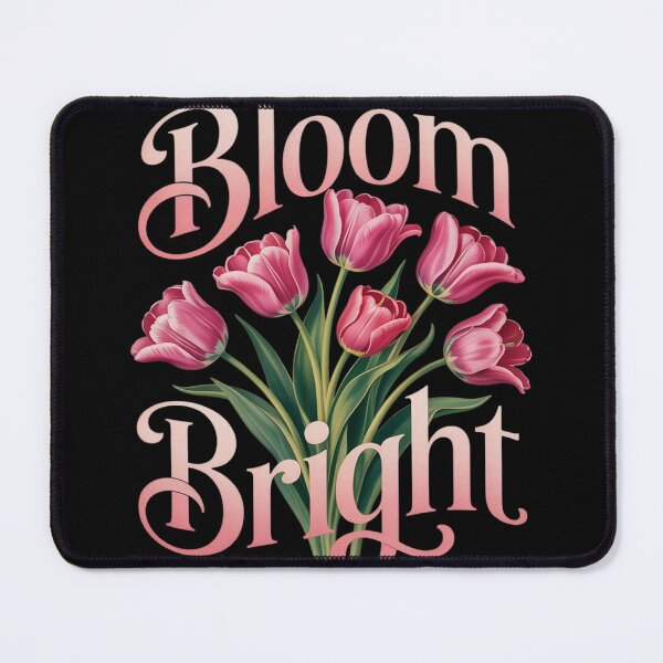 Item preview, Bloom Bright Pink Tulip Floral Statement designed and sold by Voidbinder.