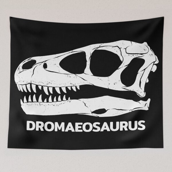 Item preview, Dromaeosaurus fossil skull designed and sold by NicGrayGraphic.
