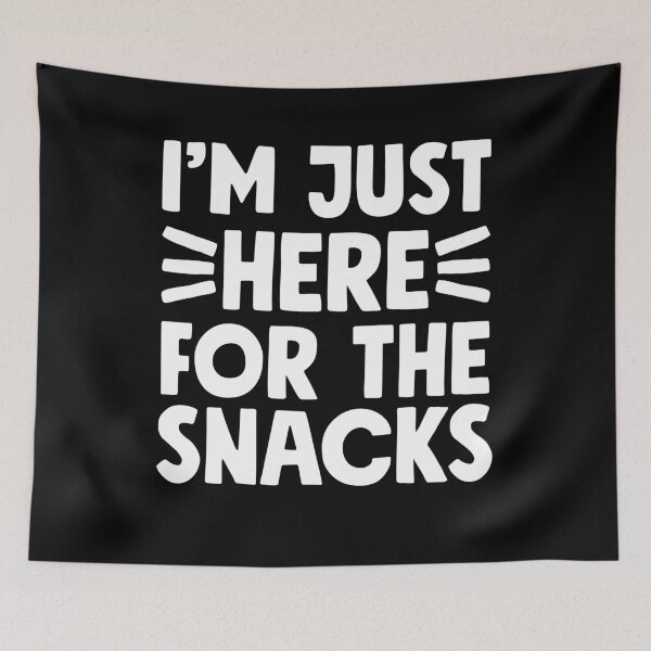Item preview, I'm just here for the snacks - Food designed and sold by Captain Mood.