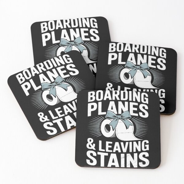 Item preview, Boarding Planes Leaving Stains Funny Embarrassing Airport designed and sold by Voidbinder.