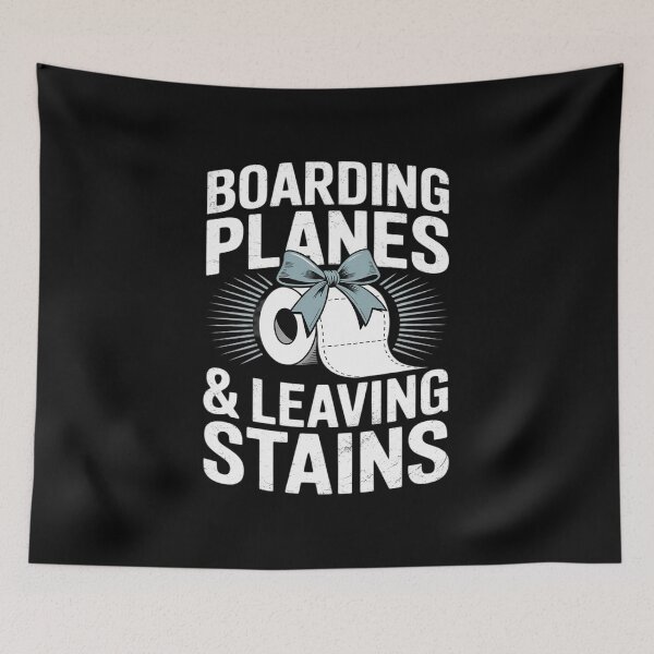 Item preview, Boarding Planes Leaving Stains Funny Embarrassing Airport designed and sold by Voidbinder.