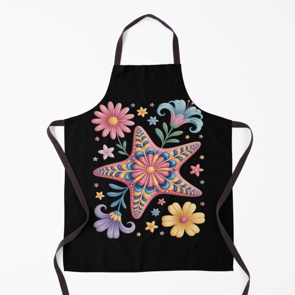 Item preview, Boho Floral Tropical Summer Starfish Ocean Beach Sea Animal designed and sold by Voidbinder.