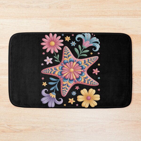 Item preview, Boho Floral Tropical Summer Starfish Ocean Beach Sea Animal designed and sold by Voidbinder.
