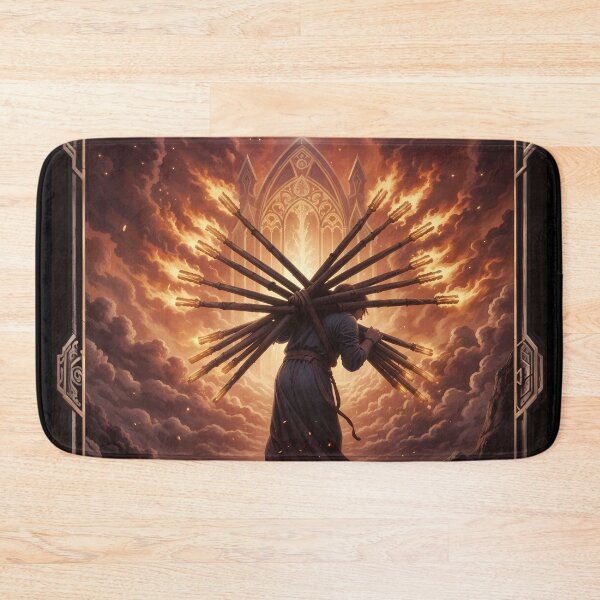 Item preview, Ten of Wands - Cosmic Tarot Edition designed and sold by KYOFRAME.