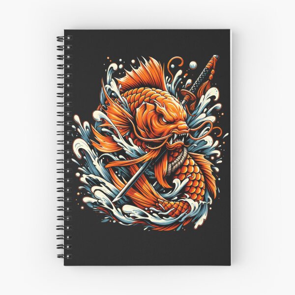 Item preview, Samurai Koi Warrior Splash Art designed and sold by RynTheArtist.
