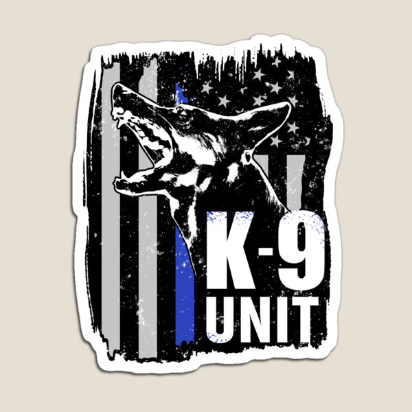 Item preview, K-9 Unit  -Police  Unit- German Shepherd designed and sold by k9printart.
