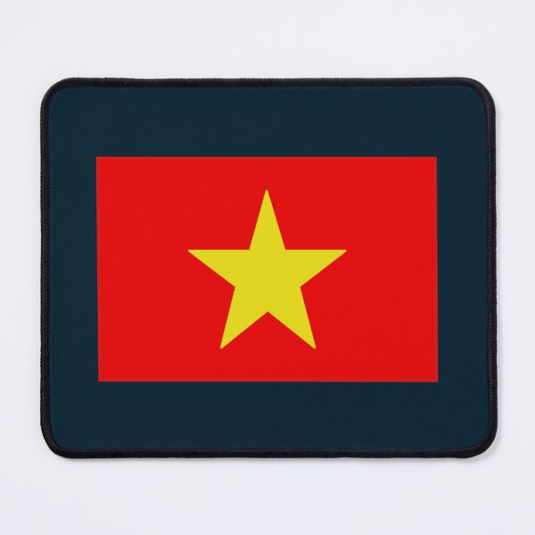 Item preview, Vietnam Flag Map designed and sold by vibeno1.