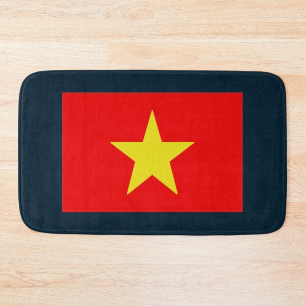 Item preview, Vietnam Flag Map designed and sold by vibeno1.