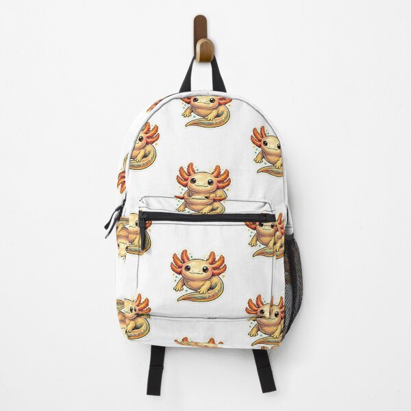 Item preview, Cute Kawaii Axolotl Illustration designed and sold by Combat Skies.