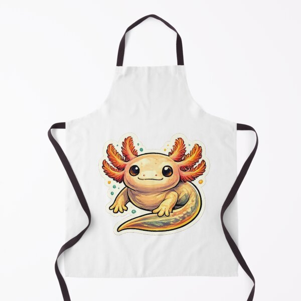 Item preview, Cute Kawaii Axolotl Illustration designed and sold by Combat Skies.