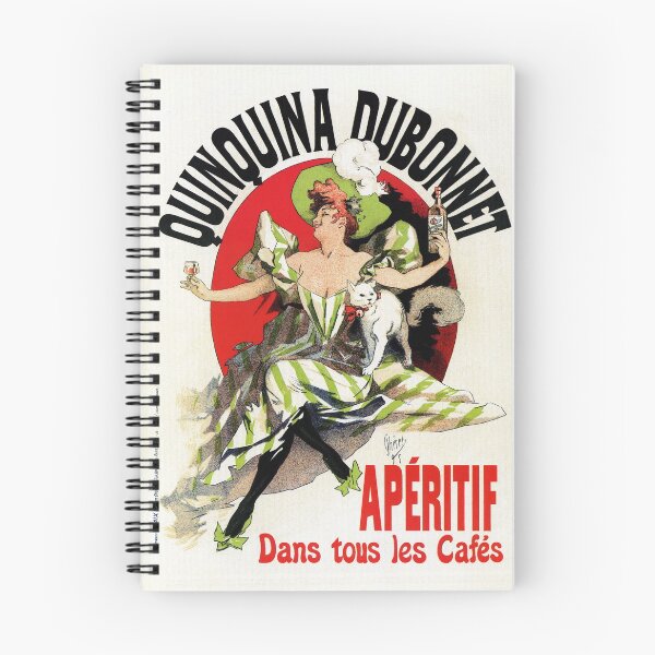 Item preview, Art nouveau French apéritif ad, woman, white cat designed and sold by aapshop.