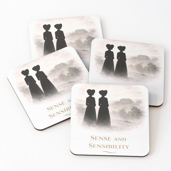 Item preview, Jane Austen Vintage Book Posters: Sense and Sensibility designed and sold by PinUpPizzazz.