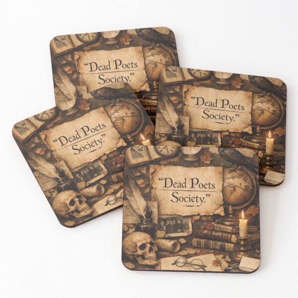 Item preview, Dead Poets Society – Dark Academia Collage Design designed and sold by Mauswohn.