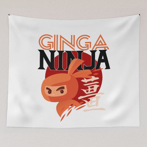 Item preview, Ginga Ninja Redhead Ninja Funny Red Head Ginger Gift designed and sold by kolbasound.
