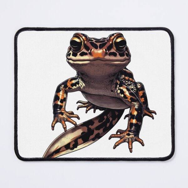 Item preview, Cute Fire Salamander Illustration – Realistic Orange and Black designed and sold by Combat Skies.