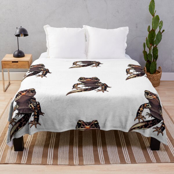 Item preview, Cute Fire Salamander Illustration – Realistic Orange and Black  designed and sold by Combat Skies.