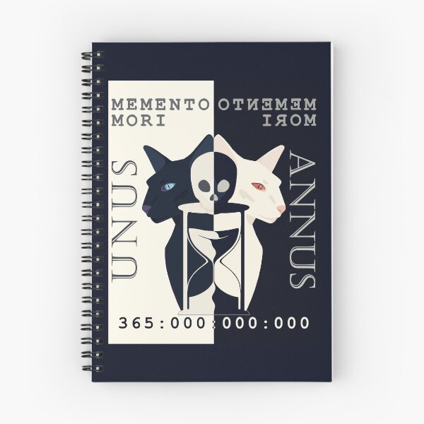 Item preview, 'Unus Annus' Memento Mori YouTube Channel Fanart designed and sold by Bearmoth Arts.