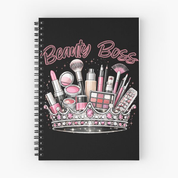 Item preview, Beauty Boss - pink and black designed and sold by Walkaaa Designs.