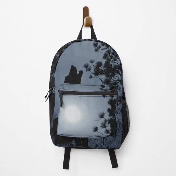 Item preview, Wolf Moon Behind the Ponderosa Pine designed and sold by PolkaDotStudio.