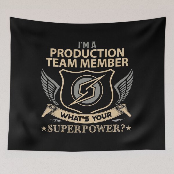 Item preview, Production Team Member designed and sold by liviawong435.