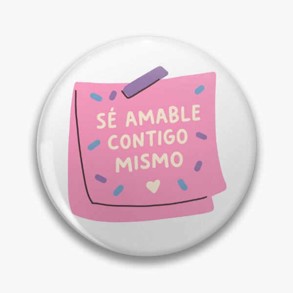 Item preview, Sé amable contigo mismo sticker designed and sold by DesignPMG.