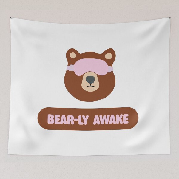 Item preview, Bearly Awake designed and sold by MadLemur.