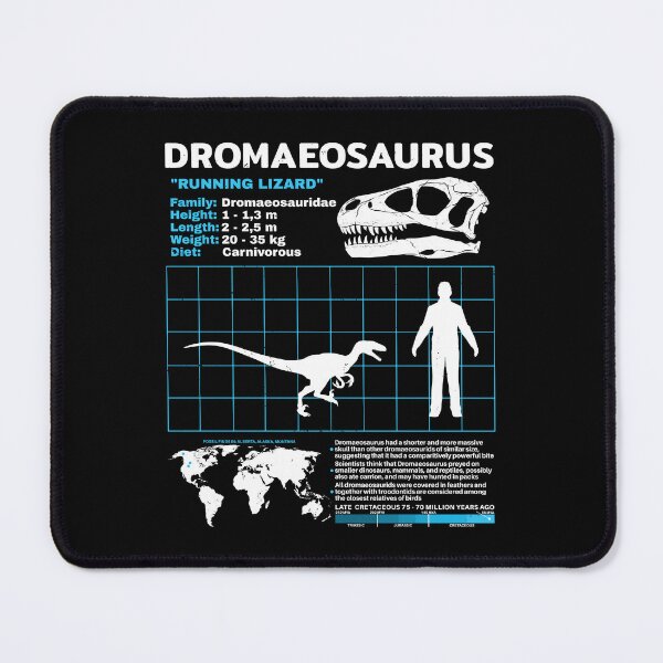 Item preview, Dromaeosaurus Fact Sheet designed and sold by NicGrayGraphic.