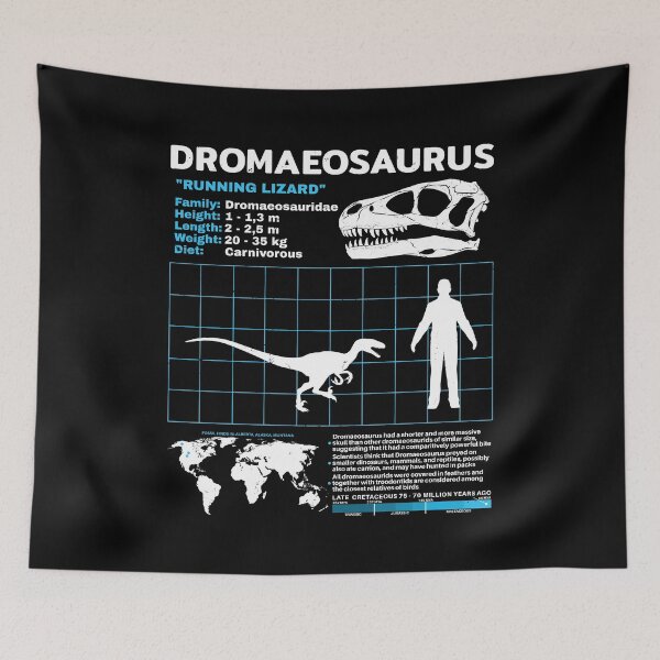Item preview, Dromaeosaurus Fact Sheet designed and sold by NicGrayGraphic.