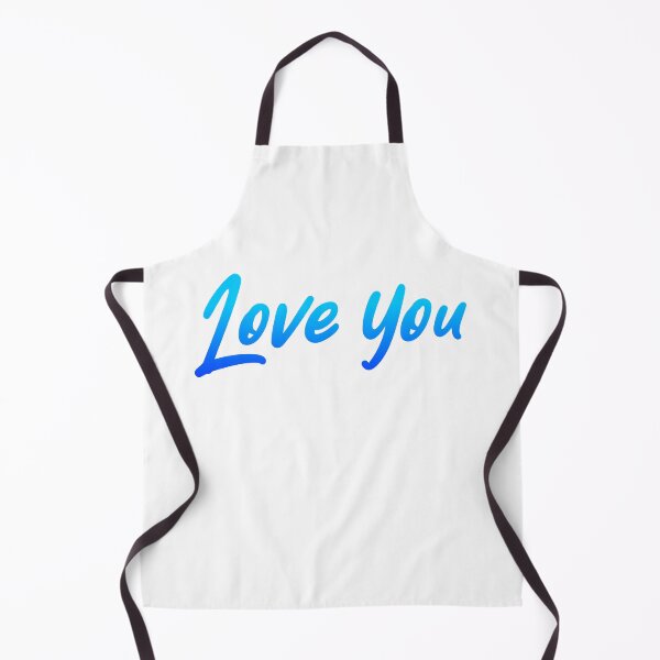 Item preview, Love You, Blue Handwritten  designed and sold by Memes N Lore .