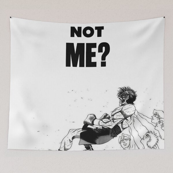 Item preview, Ippo Makunouchi Resilience Poster - Hajime no Ippo Dark Manga Aesthetic designed and sold by Mangartist07.