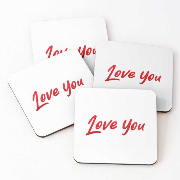 Item preview, Love You, Red Handwritten  designed and sold by Memes N Lore .