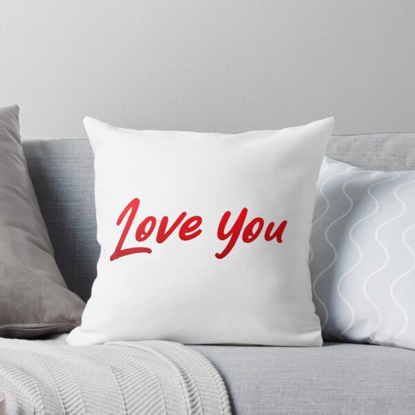 Item preview, Love You, Red Handwritten  designed and sold by Memes N Lore .