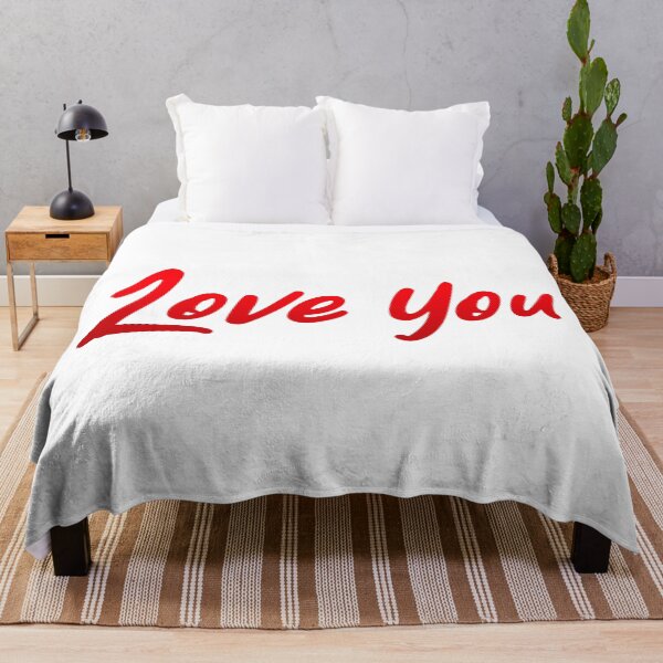 Item preview, Love You, Red Handwritten designed and sold by Memes N Lore .