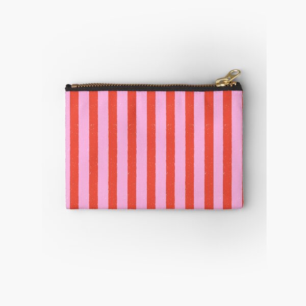 Item preview, Pink and Red minimal Vertical Stripe Pattern designed and sold by Razan Design Studio.