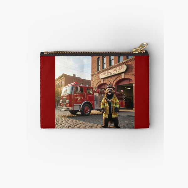 Item preview, Wolverine Fire Fighter Is Steaming Mad at Fire designed and sold by Tridentulus.