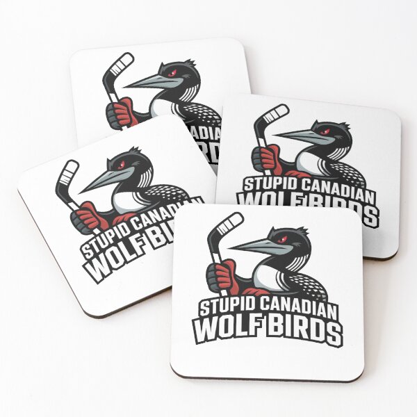 Item preview, Stupid Canadian Wolf Bird designed and sold by reallyrealnow.